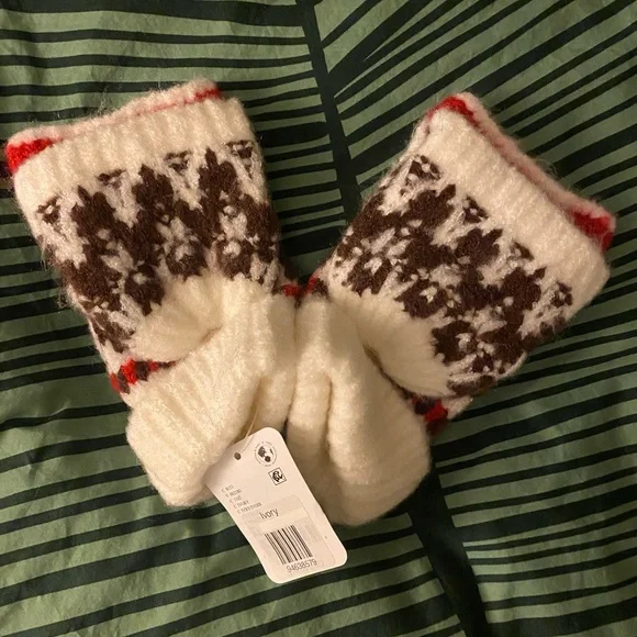 Free People First Frost Fairisle Gloves - Picture 3 of 11